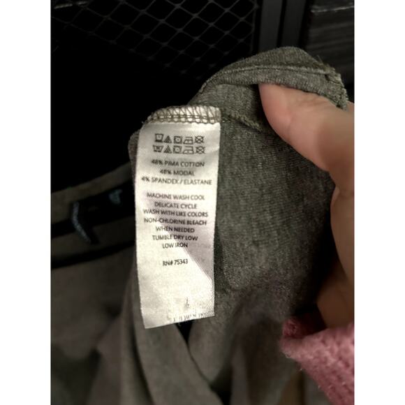 Cynthia Rowley Black/Gray Long Sleeve Pima Cotton Bundle Size M - Picture 6 of 11